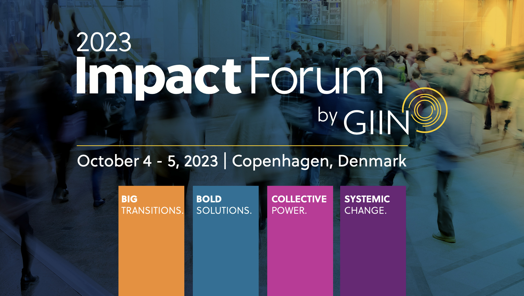The ICFA hosts an Exhibitor Booth at the GIIN Impact Forum 2023
